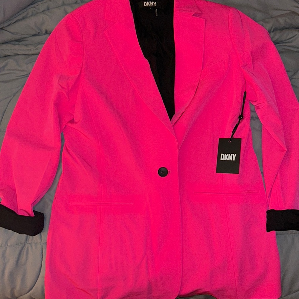 Hot pink Medium DKNY blazer